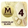 Magnum glace bâtonnet chocolat blanc 4x100ml 294g
