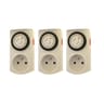 Chacon set de 3 programmateurs mécaniques