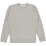 Sweat molleton homme gris chiné GRIS CHINE XL