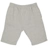 Short molleton homme gris chiné GRIS CHINE XL