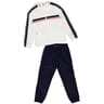 Ensemble jogging sport homme BLANC/MARINE L
