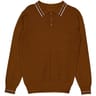 Polo maille manches longues homme CAMEL XXL