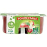 Carrefour classic compote pomme fraise 4x100g