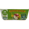 Carrefour classic compote pomme banane 4x100g
