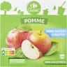 Carrefour classic compote de pomme sans sucre ajouté 4x100g