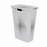 PIXEL COFFRE A LINGE SLIM 40L BLANC