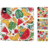 Serviettes motif fruits x16