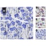 Serviettes motif fleurs x16