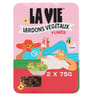 La vie lardons végétaux fumés 2 x 75g