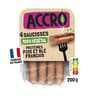 Accro saucisses 100% végétal 200g