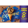 Extrême 8 cônes café sauces au café et pépites format familial 568g