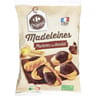 Carrefour original madeleines marbrées au chocolat 500g
