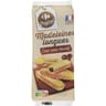 Carrefour original madeleines longues coeur chocolat 240g