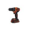 Black et decker perceuse visseuse avec 2 vitesses en coffret 18volts