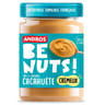 Andros be nuts pâte à tartiner cacahuètes crémeuse 325g