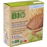 Carrefour bio biscottes blé complet sans sucre et sans sel ajoutés bio 300g