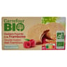 Carrefour bio biscuits fourrés framboise 186g