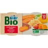 Carrefour baby bio plat bébé 12mois carotte boeuf 2x200g