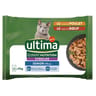 Ultima expert nutrition chat stérilisé senior 4x70g - 280g