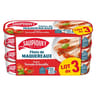 Saupiquet filets de maquereaux sauce tomate et basilic 169g 1/4 lot de 3 507g