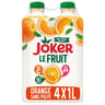 Joker le fruit orange sans pulpe 4x1l
