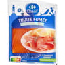Carrefour classic' truite fumée élevée en eau douce 4 tranches 120g