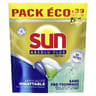 Sun lave-vaisselle absolu plus tout en 1 bio enzymes x 39 capsules
