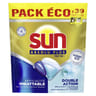 Sun lave-vaisselle absolu plus tout en 1 bicarbonate actif x 39 capsules