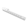 Carrefour bloc 8 prises parafoudre 2 usb (1xa+2xc)