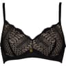 Soutien-gorge armature ligne Boa NOIR 110D