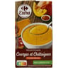 Carrefour extra velouté aux courges et châtaignes et pointe d'épices 1L