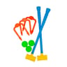 Jeu de croquet 8 pcs