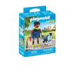 71740 Homme sportif avec Border Collie