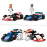 60464 lego city - f1 williams racing & haas f1 race cars