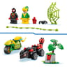 11198 Lego - Course-poursuite entre Spin et Electro en dino-véhicules