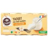 Carrefour original yaourt lait entier vanille 8x125g