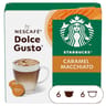 Starbucks by dolce gusto caramel macchiato 6 capsules de café + 6 capsules de lait - 127,8g