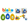 Oeufs bloko surprise 18 pcs - briques picots