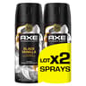 Axe déodorant black vanilla 2x150ml
