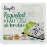 Simpl roquefort AOP au lait cru de brebis 150g