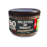 Le bio des éleveurs rillettes de poulet bio 160g