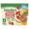 Blédina coupelles fruits pommes fraises bananes dès 6 mois 4x100g