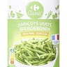Carrefour classic' haricots verts très fins 440g net égoutté