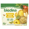 Bledina coupelles fruits pommes kiwis ananas dès 8 mois 4x100g
