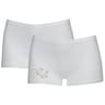 Lot de 2 shorties ligne Duo Cocoon Well BLANC 36/38