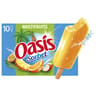 Oasis 10 bâtonnets sorbet multifruits 400ml 400g