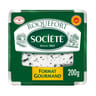 Société roquefort aop tranche au lait de brebis cru 32%mg  format gourmand 200g