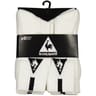 6 paires de mi chaussettes Le coq sportif semelle bouclette homme 7080 BLANC/NOIR T39\42