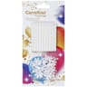 Carrefour Home 20 bougies blanches d'anniversaire + 20 bobèches