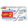 Sensodyne dentifrice rapide action extra fresh lot de 2